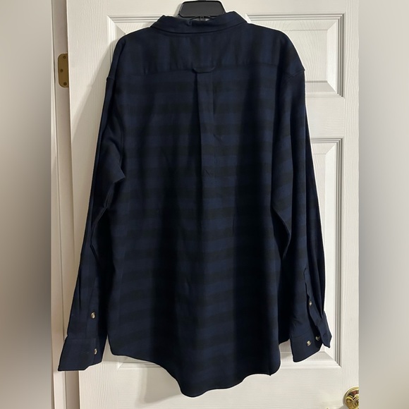 NWT Drake Men’s  Autumn Brushed Twill Buffalo‎ Plaid Button Down - Size 2XL - Picture 8 of 10